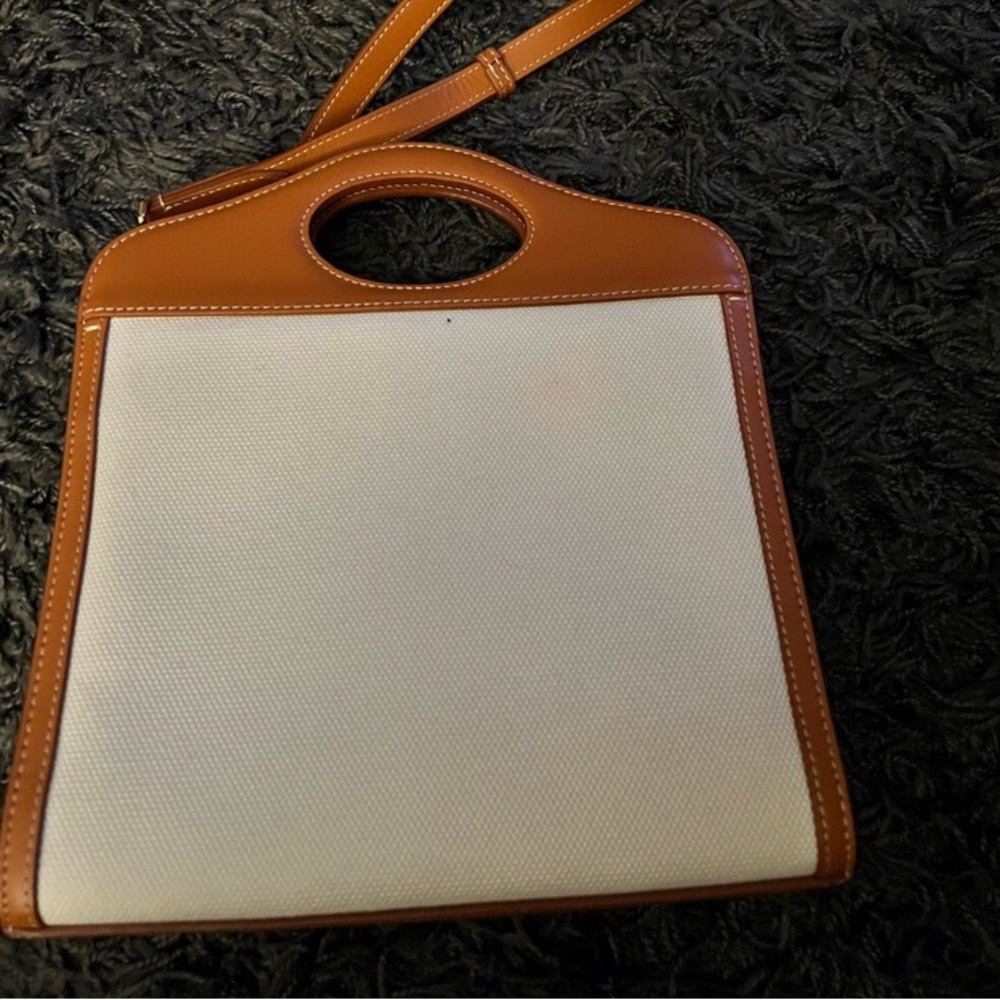 Burberry Two-tone Canvas and Leather Pocket Bag - Picture 3 of 3